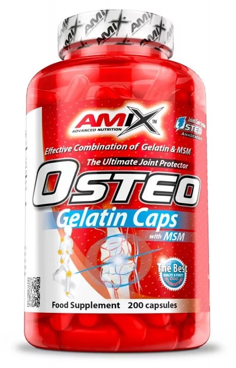 Amix Nutrition – Osteo Gelatin Caps / 200 cps – ízületvédő