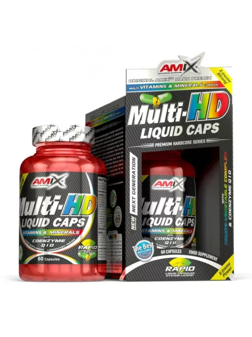 AMIX Nutrition – Multi-HD Liquid Caps 60 – Multivitamin lágyzselatin kapszula