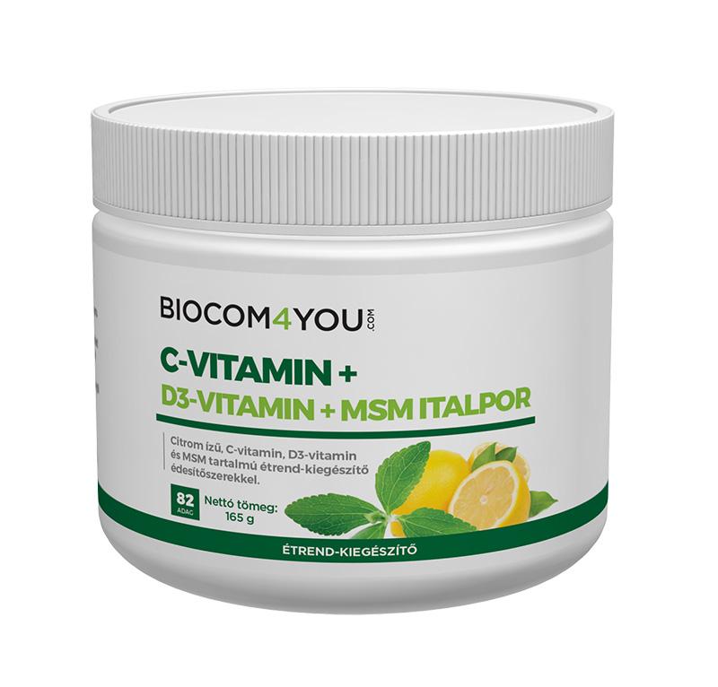 C-Vitamin+D3-Vitamin+MSM Italpor