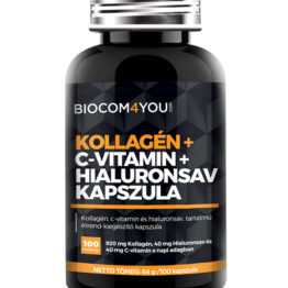 Kollagén+Hialuron+C-vitamin kapszula