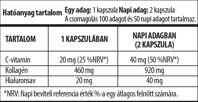 Kollagén+Hialuron+C-vitamin kapszula - Image 2
